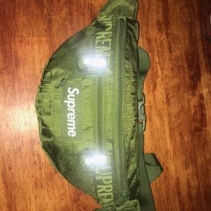 Supreme Green Fanny Pack
